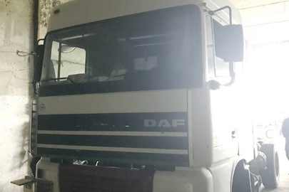 Автомобіль DAF 95XF, 2000 року випуску, ДНЗ: ВС0666АХ, № куз. XLRTE47XS0E522086, білого кольору, об'єм двигуна 12580 см.куб., дизель