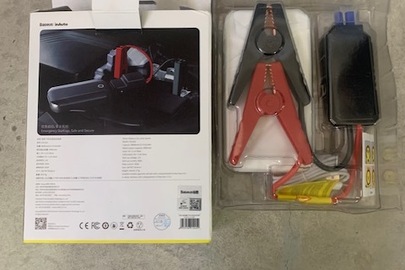  Міні стартер для авто з маркуванням  Baseus CAR JUMP STARTER SUPER ENERGY CRJS03 Кількість - 1 уп. Стан новий.