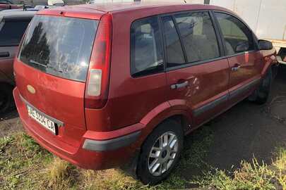 Легковий автомобіль FORD Fusion, 2007 року випуску, ДНЗ АЕ5334СА, червоного кольору, VIN:WF0UXXGAJU7T85368