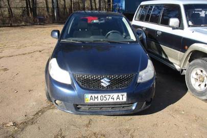 Легковий автомобіль SUZUKI SX 4, 2007 р.в., днз АМ0574АТ, № кузова JSAGYC21S00100111