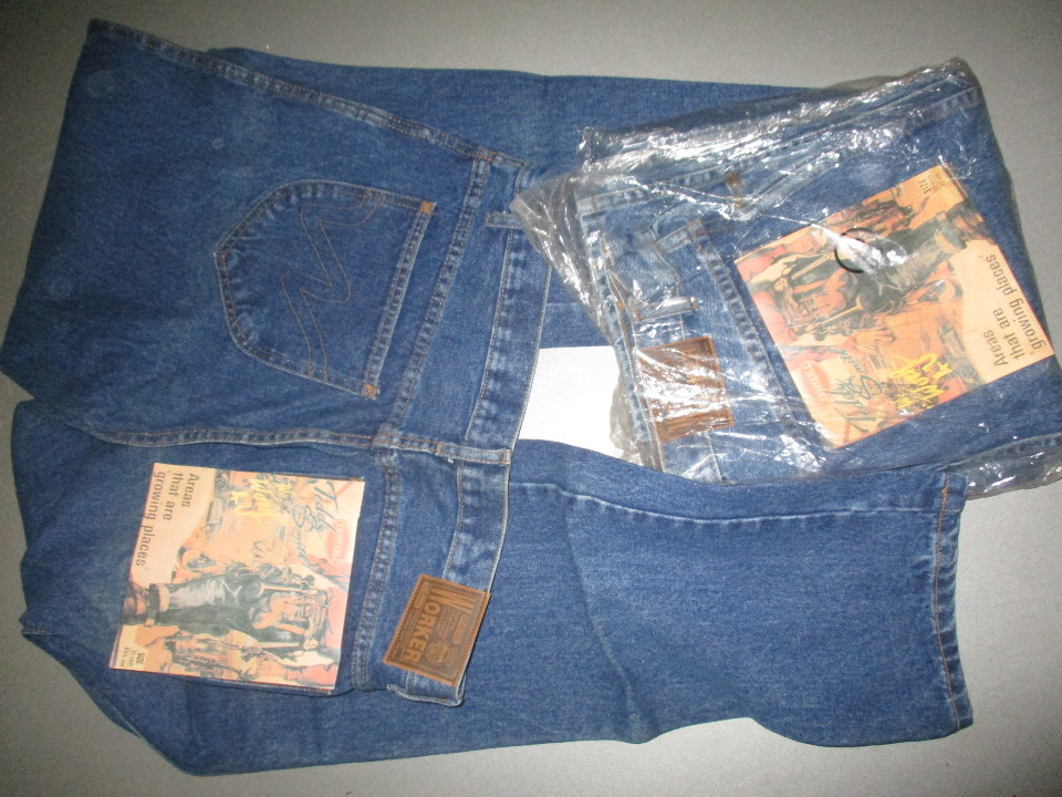 Джинси синього кольору 100% cotton WOLKER - 22 шт.