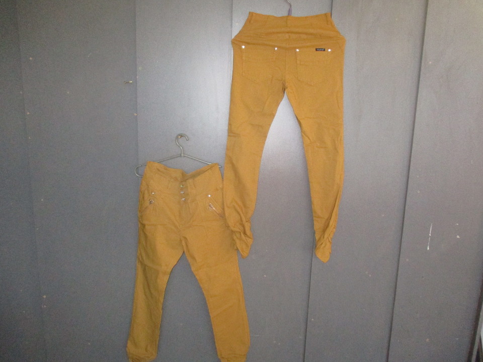 Штани прямі з резинкою, колір синій та жовтий, «FLOYD» - 60 шт.