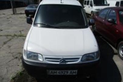 Автомобіль Citroen Berlingo 1.9 D, № куз. VF7MBWJYB65618415, днз АМ4929АМ, 2001 р.в.
