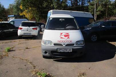 Спеціалізований вантажний фургон малотонажний-В Nissan Vanette, ДНЗ: АМ6258AO, № кузова VSKDEVC23U0075221, 1998 р.в.