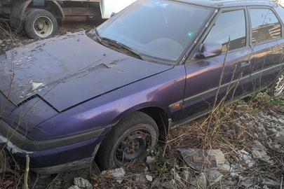 Легковий автомобіль MAZDA 323 F, без державного номера, 1992 року випуску, фіолетового кольору, кузов (VIN)  № JMZBG14E200608177