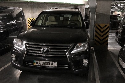 Транспортний засіб Lexus LX 570 5663, 2013 року випуску, № кузова: JTJHY00W204116998, ДНЗ: АА0800АТ