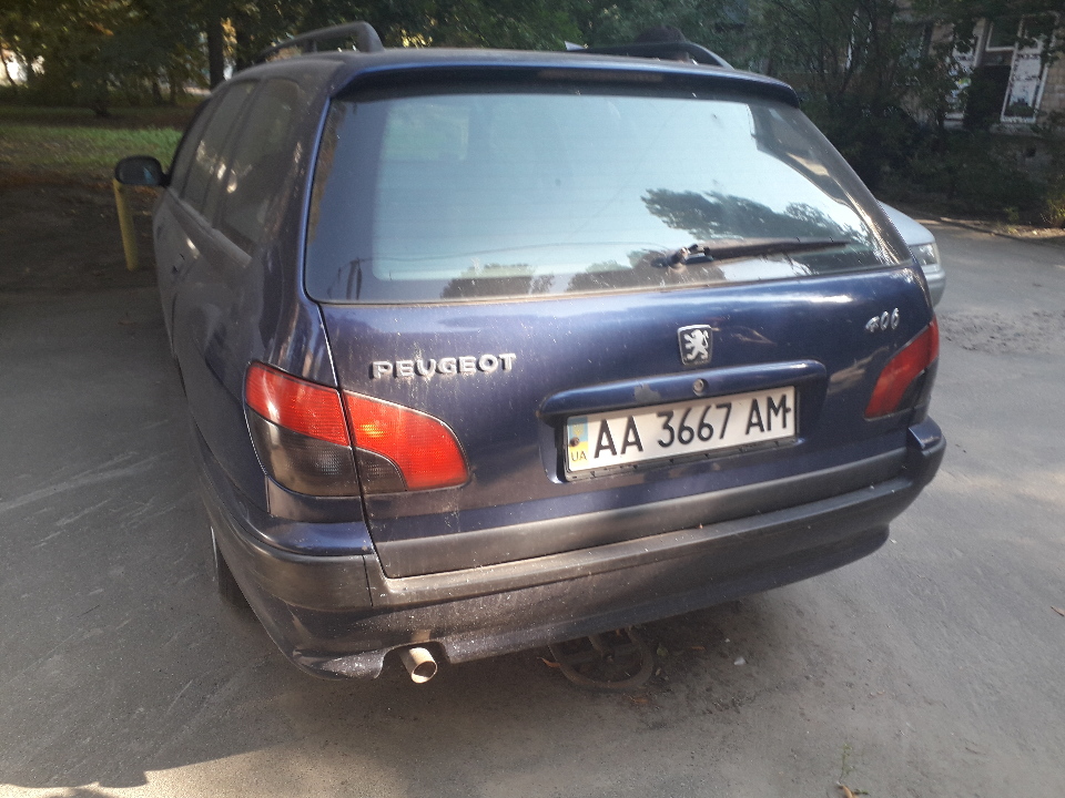 Транспортний засіб Peugeot 406 Break 1.8 ST, 1998 року випуску, № кузова: VF38ELFYE80604545, АА3667АМ