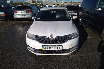 Транспортний засіб Skoda Rapid, 2013 року випуску, № кузова: TMBAN2NH0EB101731, ДНЗ: АА0958ОЕ