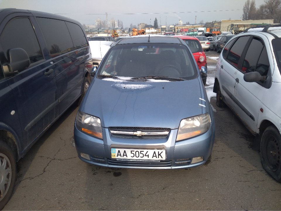 Транспортний засіб Chevrolet Aveo, 2006 року випуску, № кузова: KL1SF48YE7D704272, ДНЗ: АА5054АК