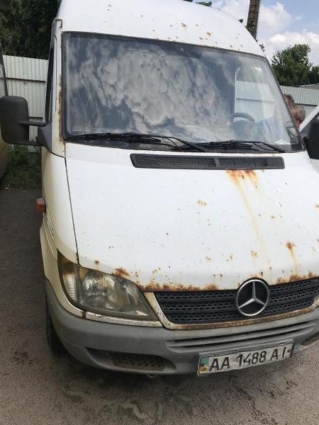 Вантажний малотоннажний фургон-В Mercedes-Benz 313 CDI, 2005 року випуску, № кузова WDB9036631R862655, ДНЗ: АА1488АІ