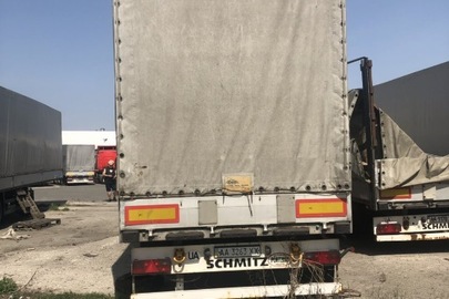 Напівпричіп бортовий тентований SCHMITZ CARGOBULL, 2005 року випуску, №. кузова WSM00000003006871, ДНЗ: АА3263ХХ