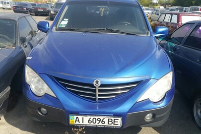 Транспортний засіб Ssang Yong Actyon, 2007 року випуску, №. кузова Y7CCJ46M070076715, ДНЗ: АІ6096ВЕ