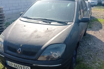 Легковий автомобіль RENAULT, модель MEGANE SCENIC, ДНЗ АР8659ЕО, 2000 року випуску, синього кольору, № кузова VF1JA04B521820407