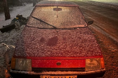 Легковий автомобіль ЗАЗ, модель 110247, ДНЗ АР0337АС, 2003 року випуску, червоного кольору, № кузова Y6D11024730382763