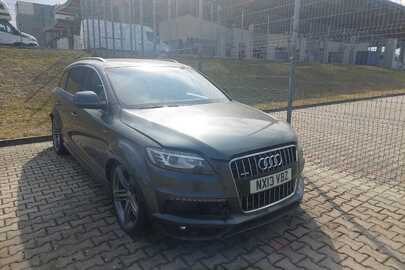 Транспортний засіб AUDI Q7 2013 року випуску, ідентифікаційний номер (VIN): WAUZZZ4LXDD016613, номерний знак NXI3VBZ