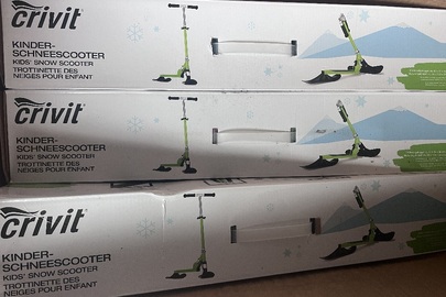 Дитячі снігоходи(kinder-schneescooter) торговельної марки «CRIVIT» в кількості 30 шт, без ознак використання