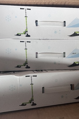 Дитячі снігоходи (kinder-schneescooter) торговельної марки "CRIVIT", без ознак використання в кількості 9 шт.