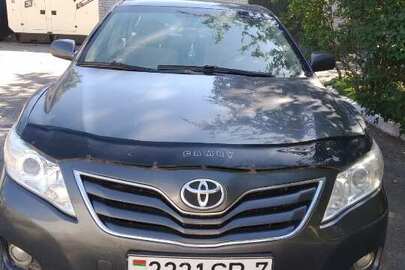 Транспортний засіб марки TOYOTA CAMRY, ДНЗ 3331CP7, 2010 р.в., сірий, VIN номер 4T1BF3EK6AU567046