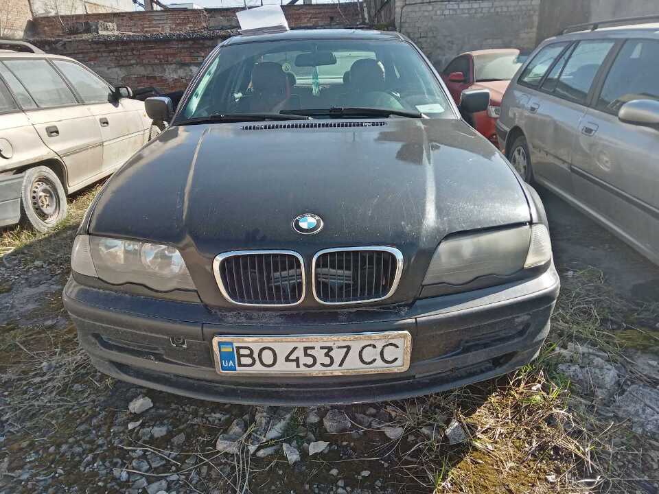 Автомобіль марки BMW, модель 320D, номер (шасі) кузова WBAAL710X0CA70607, 2001 року випуску, тип - загальний легковий седан - В, колір - чорний, державний номерний знак ВО4537СС