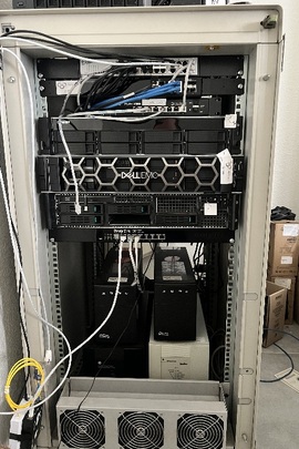 Серверне обладнання в кількості 1 одиниця, стан: вживане  (Мережеве сховище QNAP TS-h886-D1622- 16G, комплект. NAS сервер QNAP TS- 873AU-RP-4G та сервер DELL PE R540 12*3.5 Intel Xeon Gold 5218 2.3G 16C/32T)
