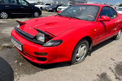 Транспортний засіб марка: TOYOTA, модель: CELICA, категорія: ЛЕГКОВИЙ, колір: ЧЕРВОНИЙ, рік виробництва:1992, номер кузова: JT164STJ200059727, ДНЗ: 82363КН
