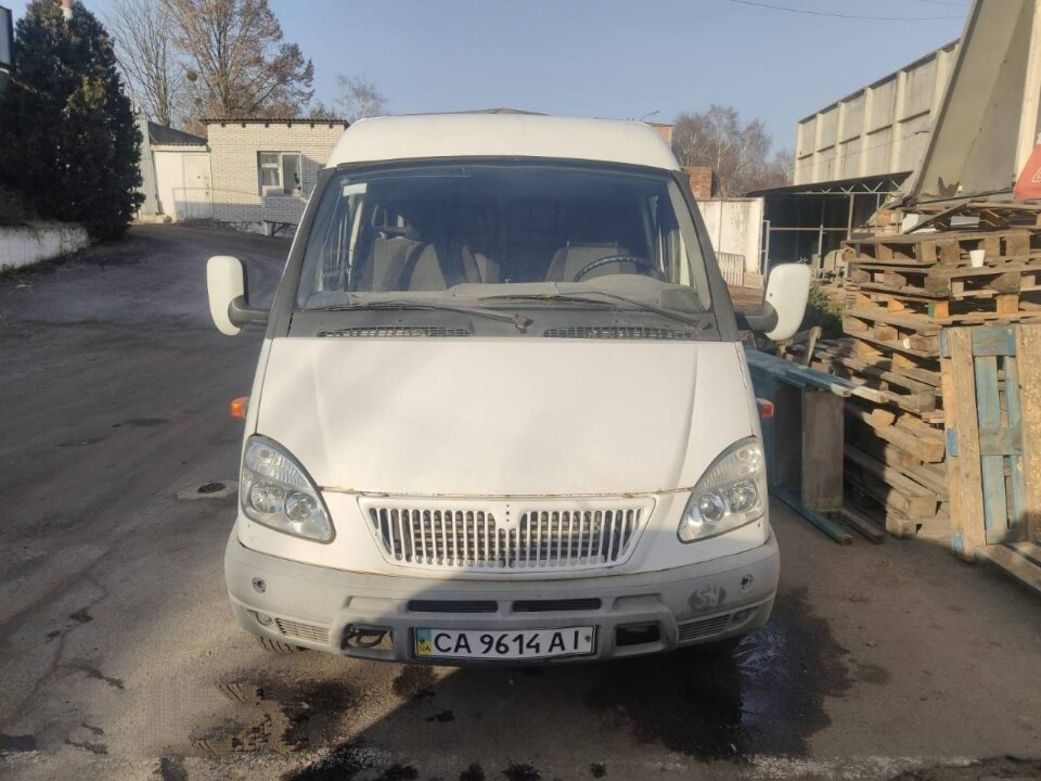 Автомобіль ГАЗ 330232-414, вантажнопасажирський-С, 2007 року випуску, колір - білий, об'єм двигуна - 2460, номер шасі (кузова, рами) Х9633023272206357, реєстраційний державний номер СА9614АІ