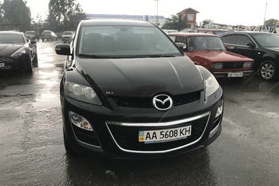 Автомобіль марки MAZDA, модель CX-7, 2010 року випуску, номер кузова (шасі, рами) JMZER893800217894, реєстраційний державний номер АА5608КН, колір – чорний, тип – легковий універсал –В