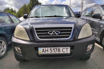 Автомобіль легковий марки CHERY, модель TIGGO, VIN/номер: Y6DDB14B28D030141, рік випуску – 2008, зеленого кольору, номер кузова LVVDB14B28D030141, реєстраційний номер АН5178СТ