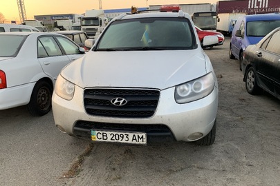 Автомобіль марки HYUNDAI, модель SANTA FE 2.7 5MT4, номер шасі (кузова, рами) KMHSH81DP8U350629, сірого кольору, 2008 року випуску, ДНЗ СВ2093АМ