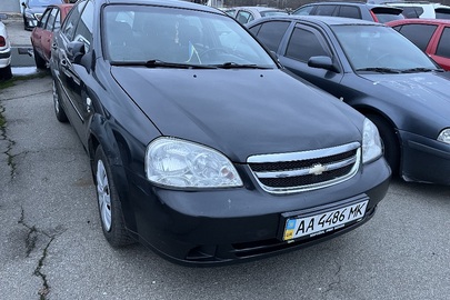 Автомобіль марки CHEVROLET, модель LACETTI, номер шасі (кузова, рами) KL1NF19B1CK777568, 2012 року випуску, ДНЗ АА4486МК