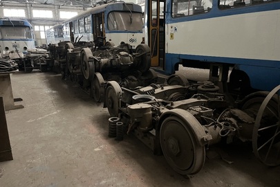 Самохідний трамвайний вагон ТЗ-SU із зовнішнім джерелом електроживлення для колії завширшки 1435 мм, інвентарний номер 941, заводський номер кузова 175134