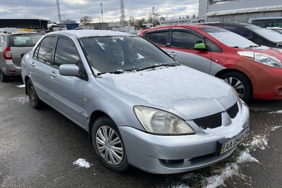 Автомобіль марки MITSUBISHI, модель LANCER, рік випуску 2006, колір сірий, шасі (кузов, рама) JMBSRCS3A7U009609, реєстраційний номер АА0540СВ