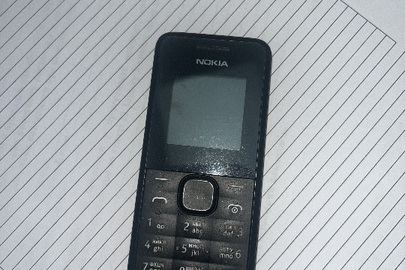 Конфісковане майно за рішенням суду: мобільний телефон Nokia, model: 105, б/в