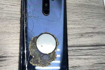 Конфісковане майно за рішенням суду: мобільний телефон Redmi Note 8, model:m1906G7G, б/в