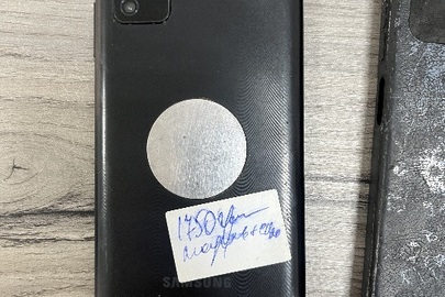 Конфісковане майно конфісковане за рішенням суду: мобільний телефон SАMSUNG A03s, model:SM-A037F, б/в