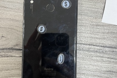 Конфісковане майно за рішенням суду: мобільний телефон Redmi Note 7, model:M1901F7G, б/в