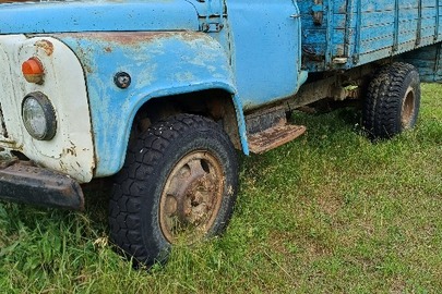 Конфісковане майно за рішенням суду: колісний транспортний засіб ГАЗ 53, ідентифікаційний номер (VIN) відсутній, реєстраційний номер відсутній, рік випуску не ідентифіковано