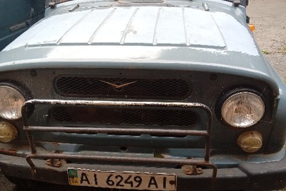 Транспортний засіб марки УАЗ,  модель 31519, ДНЗ АІ6249АІ, 2005 року випуску, колір сірий, номер кузову ХТТ31519050602639