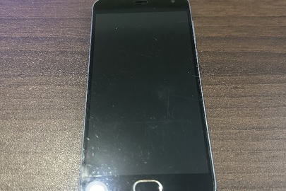 Конфісковане майно: мобільний телефон марки «MEIZU», модель «М578Н» в корпусі сірого кольору, ІMEI 1: 551069970971915 , ІMEI 2: 448394565284285,б/н 