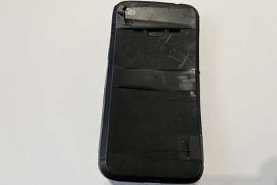 Конфісковане майно за постановою: мобільний телефон марки "SAMSUNG" модель SM-J32FN в корпусі чорного кольору,б/в