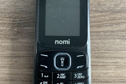 Мобільний телефон марки «Nomi I 183» (ІМЕІ 1: 353493061426912), (ІМЕІ 2: 353493061426920), з акумуляторною батареєю «fly BL 4255»