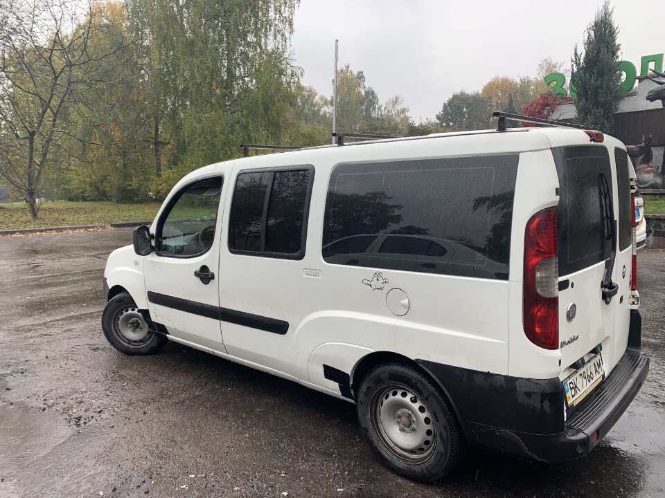 Автомобіль FIAT DOBLO COMBI, реєстраційний номер ВК7966АМ, VIN/номер шасі (кузова, рами): ZFA22300005612089, 2008 року випуску