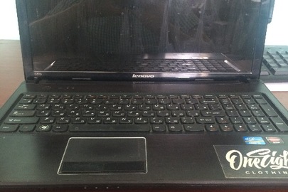 Ноутбук марки «Lenovo G-570», чорного кольору, б/в