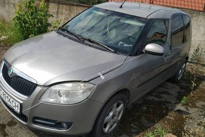 Легковий автомобіль SHKODA ROOMSTER, 2010 р.в., ДНЗ АС8914CH, № кузову: TMBMF25J3A5033480