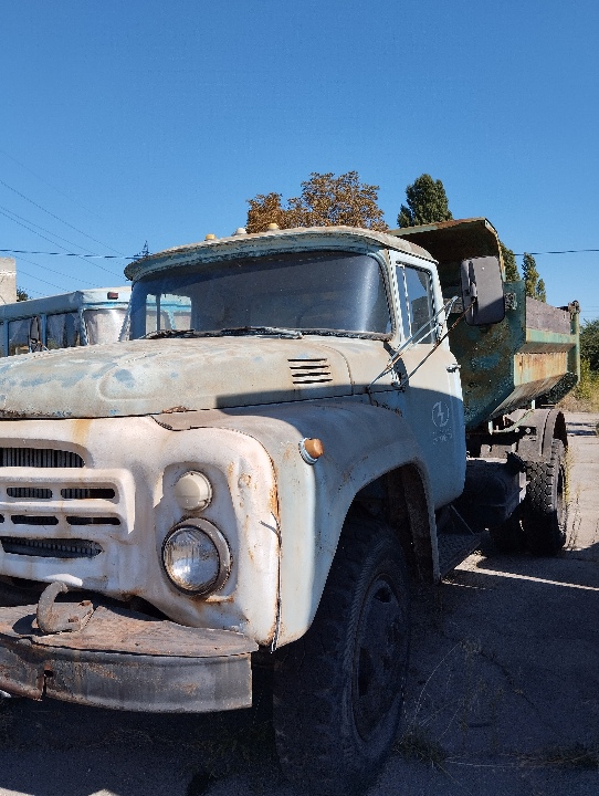 Вантажний самоскид  ЗИЛ-ММЗ 4505, 1991 р.в.  ДНЗ 01202НР, синього кольору, ідентифікаційний номер шасі/ VIN М3158479