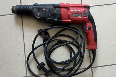 Конфісковане майно за рішенням суду: Відбійний молоток марки «Vitals», б/в, 1 шт.