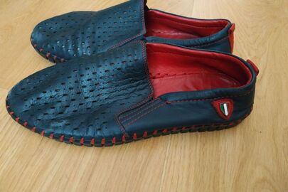 Чоловічі туфлі, марки Alvito, темно-червоного кольору, 1 пара, б/в