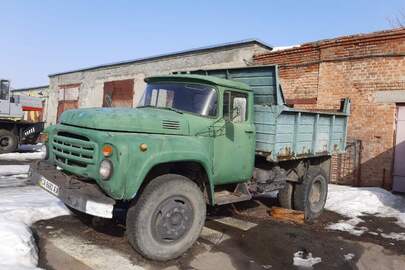 Транспортний засіб. Вантажний самоскид - С, ЗИЛ-ММЗ 45021, 1979 р.в., ДНЗ СА8682АХ, шасі 435664/240000082134027, зеленого кольору