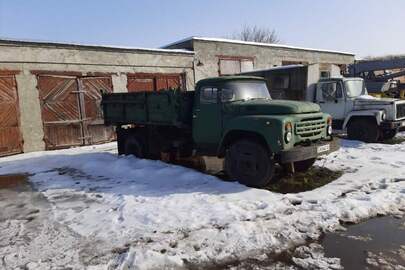 Транспортний засіб, вантажний самоскид - С, ЗИЛ 130, 1986 р.в., ДНЗ СА8667АХ, шасі XTZ130000G2455266, зеленого кольору