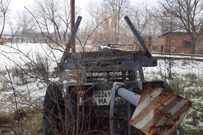 Причіп-розпуск-Е ПР 1 Р-3, 1978 р.в. сірого кольору, ДНЗ: 02269МА